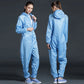 Unisex Coveralls Breathable Dustproof Safety Clothing Work Painting Clothes Sanitary Protection Jumpsuit Hazmat Zip Suit