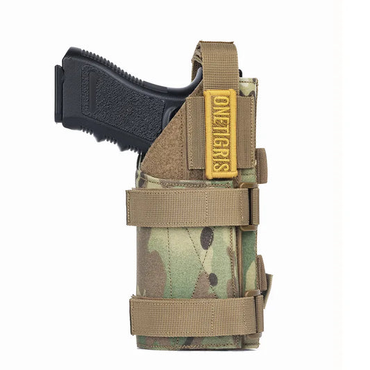 Tactical Gun Holster Molle Modular Belt Pistol Holster for Right Handed Shooters Glock 17 19 22 23 31 32 34 35