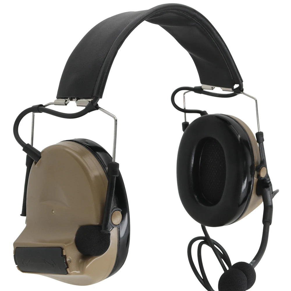 HEARING TACTICAL COMTAC Headset Hearing Protection COMTAC II Tactical Headphone Noise Reduction Pickup Airsof Shooting Earmuffs