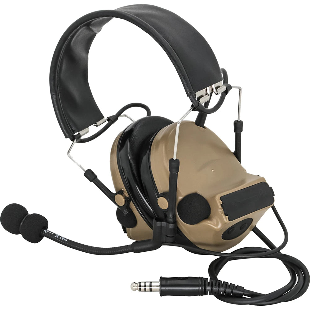 HEARING TACTICAL COMTAC Headset Hearing Protection COMTAC II Tactical Headphone Noise Reduction Pickup Airsof Shooting Earmuffs