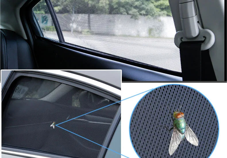 Car Sunshade Window Sunscreen Shading For Mazda 3 Axela GT 2019-2022 Anti-mosquito Netting Car Decoration Accessories