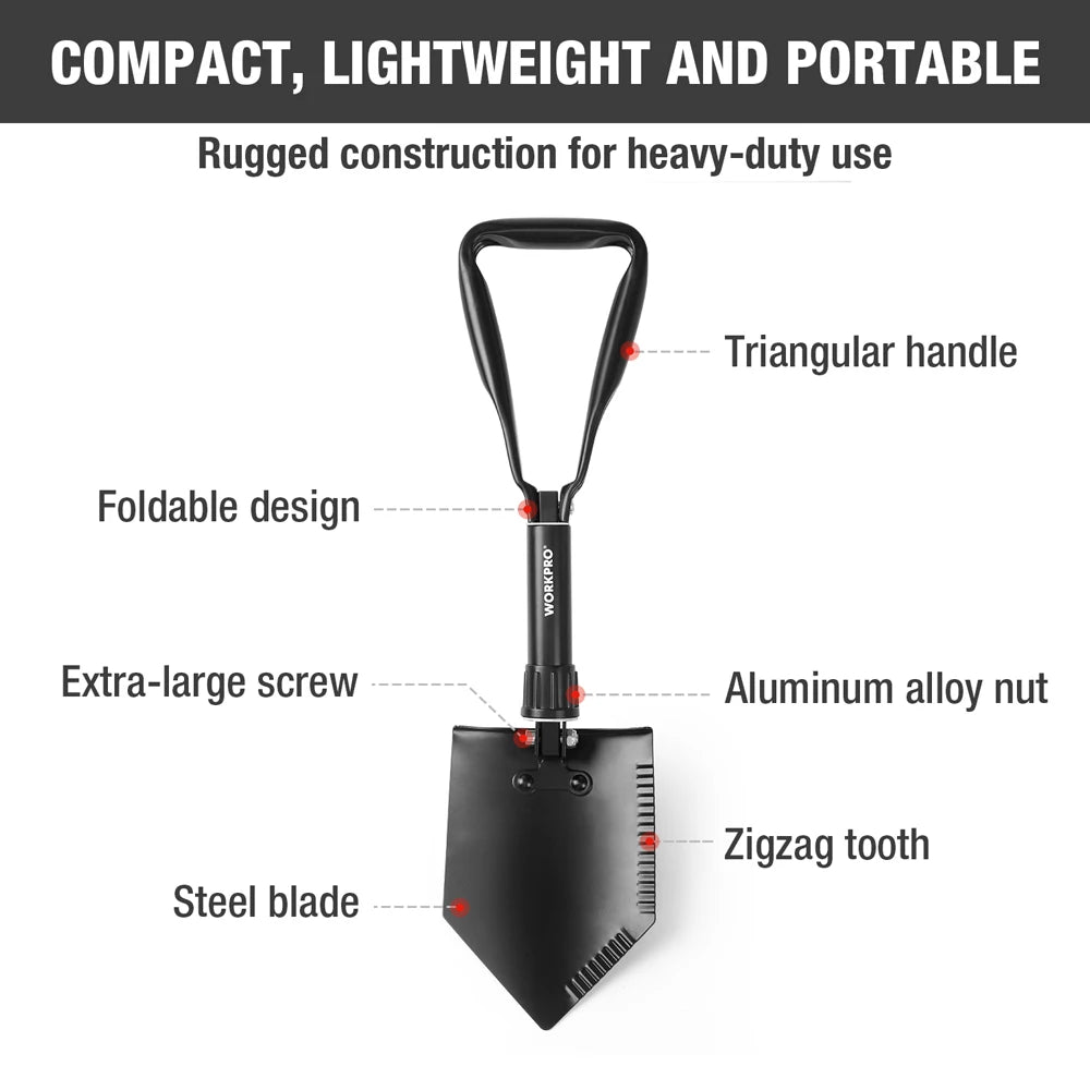 Tactical Military Folding Shovel