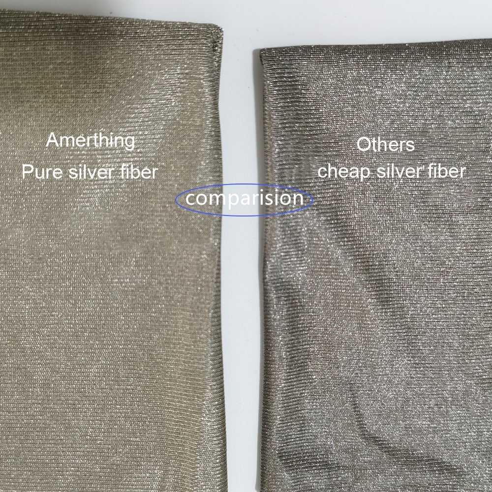 Radiation Shielding Fabric - DIY 100% Pure Silver Fiber EMF/RFID/EMI/RF