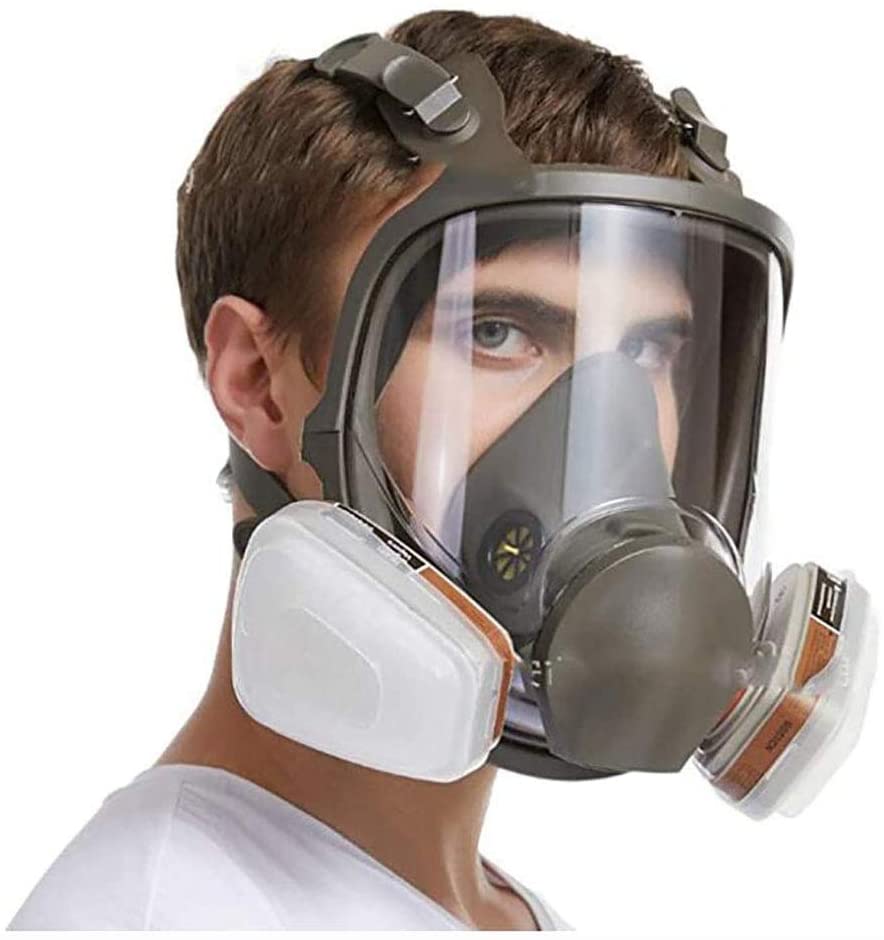 Filter för andningsskydd - 5N11 bomullsfilter för 3M 6001 6002 6003 6200/7502 kanister 6800 Kemisk respirator Spraymålning Gasmask