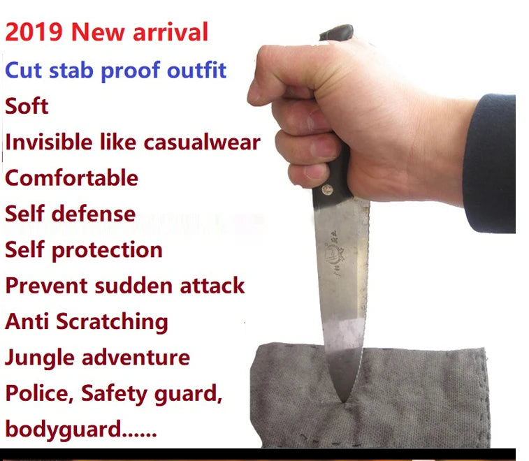 Self defense Businessmen Stealth Anti Cut blazer Knife Cut Resistant Jacket Anti Stab Proof Clothing Cutfree Security Clothing