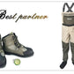 JEERKOOL Fly Fishing Waders Shoes Waders Fishing Wading Shoes &amp; Pants Fishing Boots Aqua Set Rock Sports Waders Felt Sole Hunt