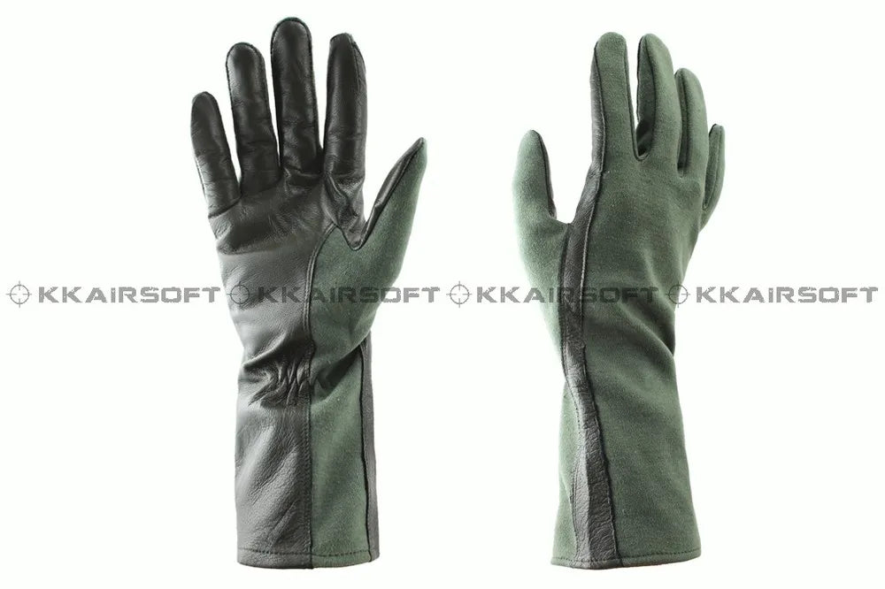 Taktiska Pilot läderhandskar - Tactical Pilot Gloves in leather