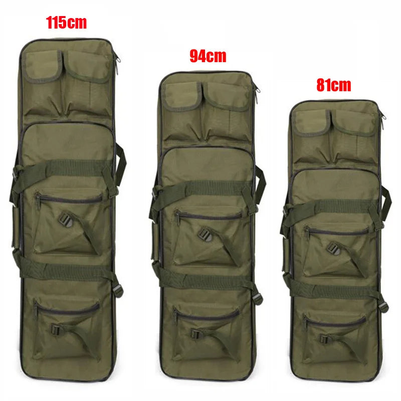 Tactical Gun Bag Military Equipment Shooting Hunting Bag 81/94/115CM Outdoor Airsoft Rifle Case Gun Carry Protection Backpack