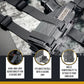 Tactical Gun Holster Molle Modular Belt Pistol Holster for Right Handed Shooters Glock 17 19 22 23 31 32 34 35