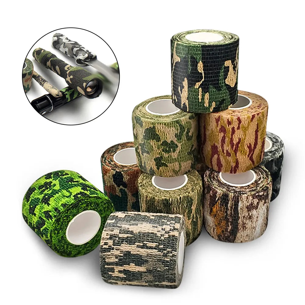 Tactical Camo Tape 5cm*4.5M Self-Adhesive Camouflage Tape