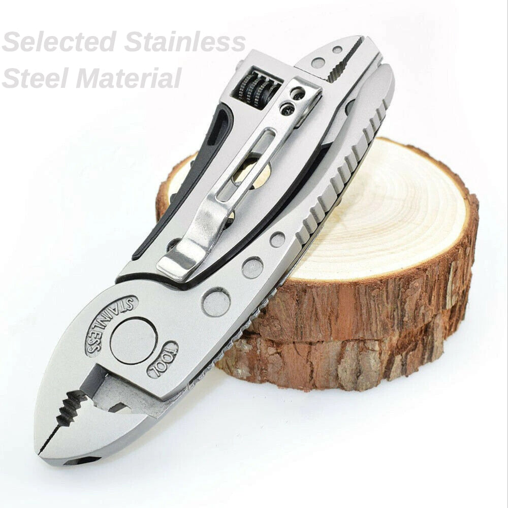 Outdoor Camping Multi-function Pliers Multi-purpose Tool Multi-function Wrench Folding Screwdriver Tool Combination