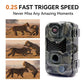 Utomhus 28MP jaktledskamera 2.7K HD 0.2s Trigger 940nm No Glow Night Vision 85ft 25M Vision Trap Game Cam IP67