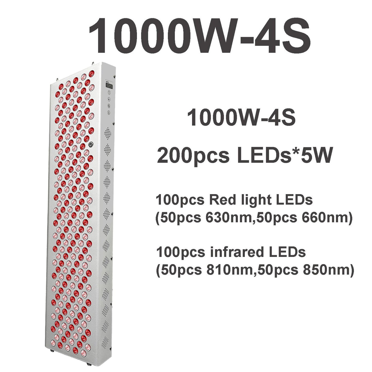 Infraröd Ljus Terapi - EMF Red Light Therapy Lamp