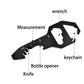 Portable Multifunctional Knife Stainless Open Express Parcel Strap Cutter Emergency Survival Tool,Carry-on Unpacking Box Opener