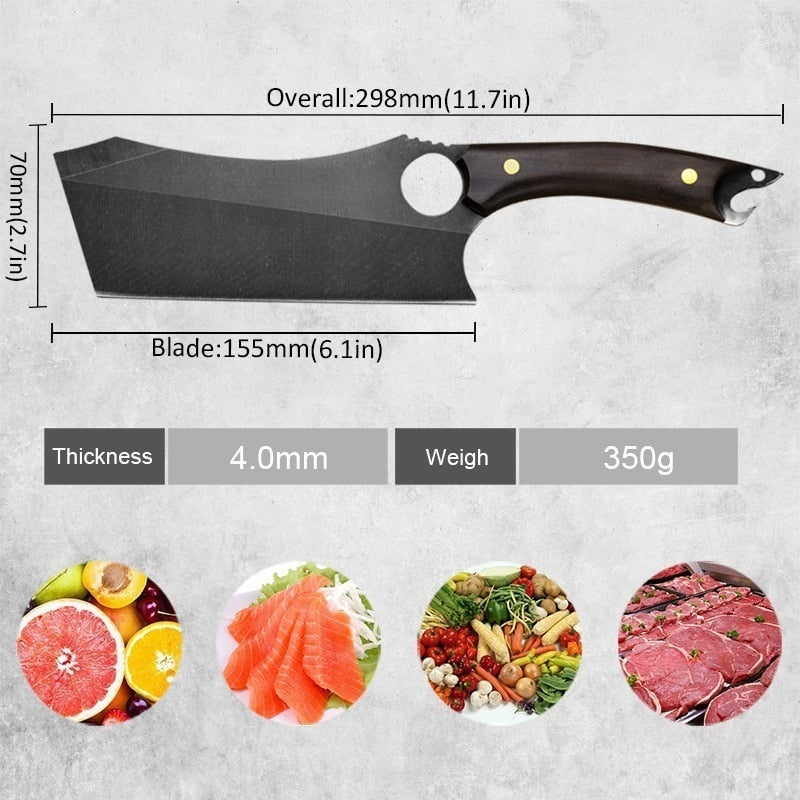 Japanska Köksknivar tillverkat i kolfiber - High Carbon Steel Japanese Knife