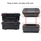 Tactical Ammo Box Military Bullet Storage Pouch EDC Ammo Can Plastic Lightweight High Strength Ammo Accessory Crate Storage Case