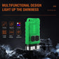 Flashlight Keychain Light 900 Lumens - Bright TYPE-C USB