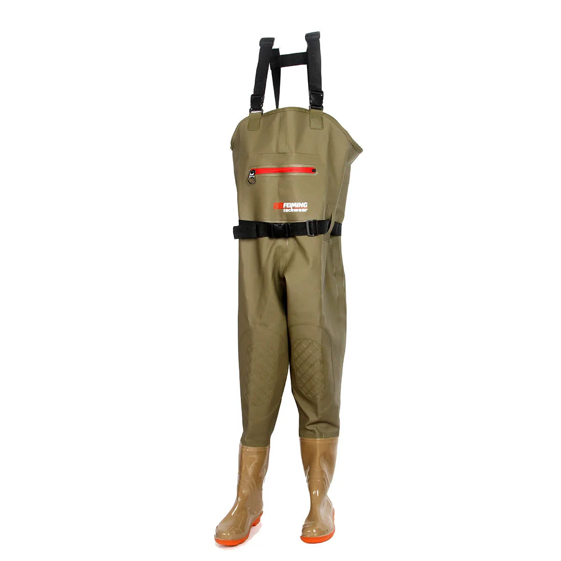 Light Weight 3KG PVC Men Lure Waders Fishing Waders Overalls With Boots Waterproof Adult Women Chest Waders Pants Gear Black Set