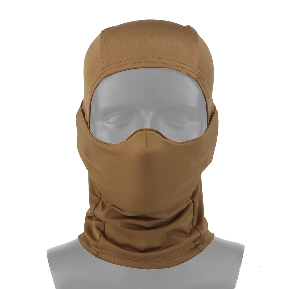 Tactical Balaclava Mask Full Face Breathable Paintball Wargames Military Hat Hunting Hiking Bicycle Cycling Bandana Neck Gaiter