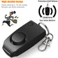 Self Defense Alarm 130dB Girl Women Security Protect Alert wolf Personal Safety Scream anti rape Loud Keychain Emergency Alarm