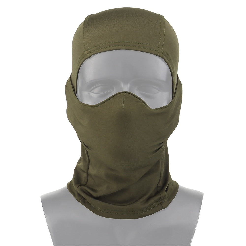 Tactical Balaclava Mask Full Face Breathable Paintball Wargames Military Hat Hunting Hiking Bicycle Cycling Bandana Neck Gaiter