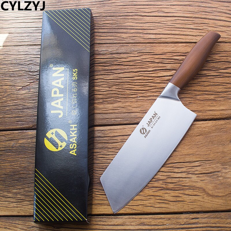 Stainless Steel Japanese Chef Knives Set Meat Fish Vegetables Chopping Cleaver Butcher Knife Chinese Kitchen Knife with Gift Box