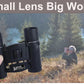 40x22 HD Powerful Binoculars 2000M Long Range Folding Mini Telescope BAK4 FMC Optics For Hunting Sports Outdoor Camping Travel