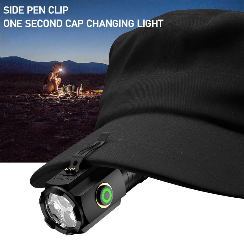 Mini LED Flashlight TYPE-C Rechargeable