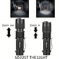 Shoulder clamp for flashlight