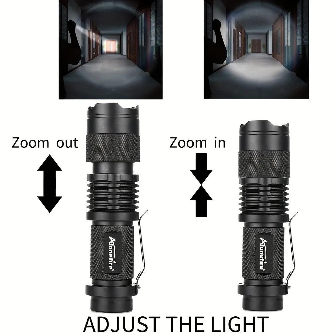 Shoulder clamp for flashlight