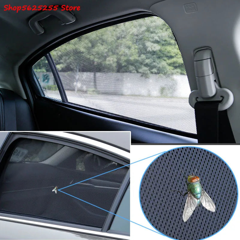 Car Sunshade Window Sunscreen Shading For Mazda 3 Axela GT 2019-2022 Anti-mosquito Netting Car Decoration Accessories