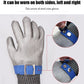 Stainless Steel Grade 5 Anti-cut Wear-resistant Slaughter Gardening Hand Protection Labor Insurance Steel Wire Gloves 1pcs