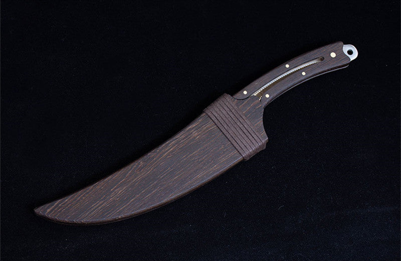 Traditionell kinesisk handgjord kniv