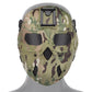 Tactical Airsoft Mask with Headgear Suit Mask Can Carry Variety Night Vision Devices Airsoft Paintball Halloween Movie Props