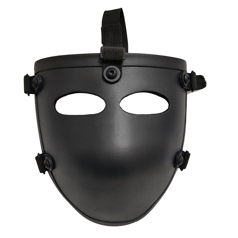 Taktisk Skyddsmask - Skottsäker - Aramid PE NIJ IIIA Tactical Bulletproof Mask för Militär, Polis, Väktare, Film