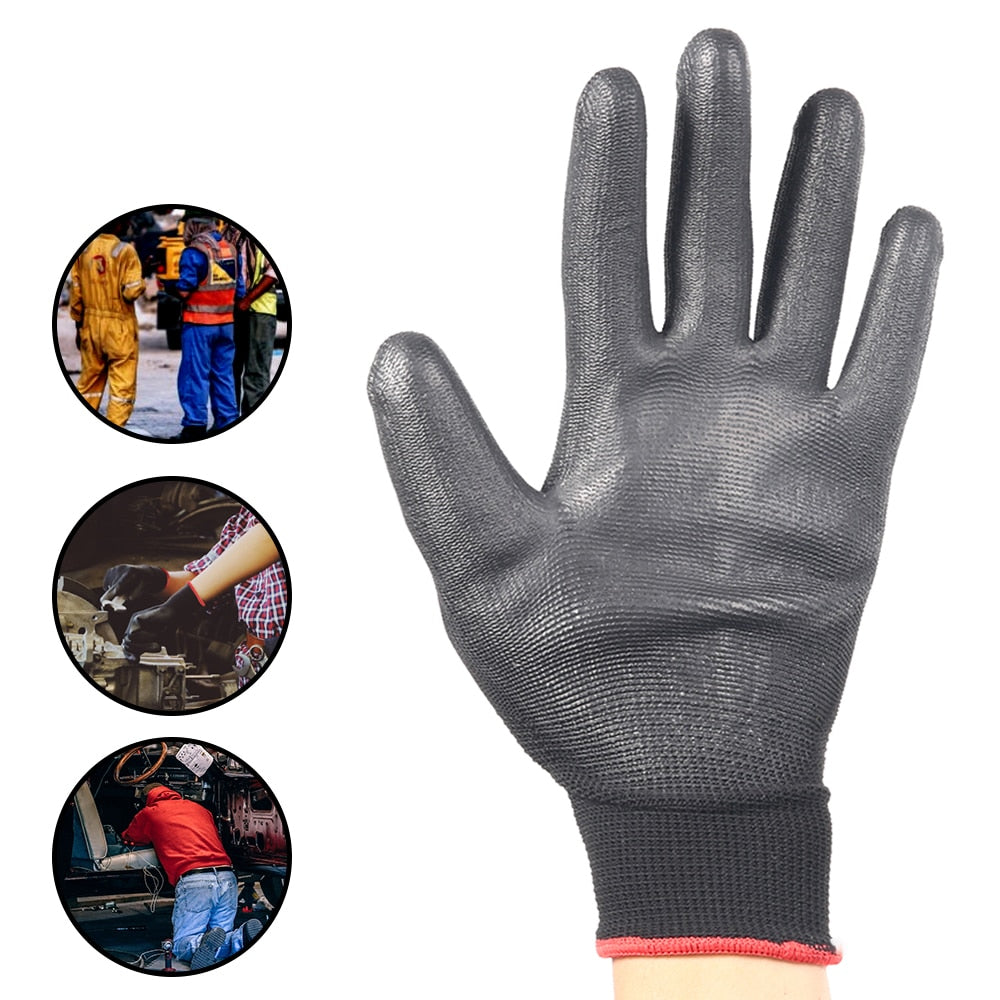 Skyddshandskar - Nitrilhandskar, Välj mellan 6-30 par. Nitrile Gloves - Protective Work Gloves, CE, EN388