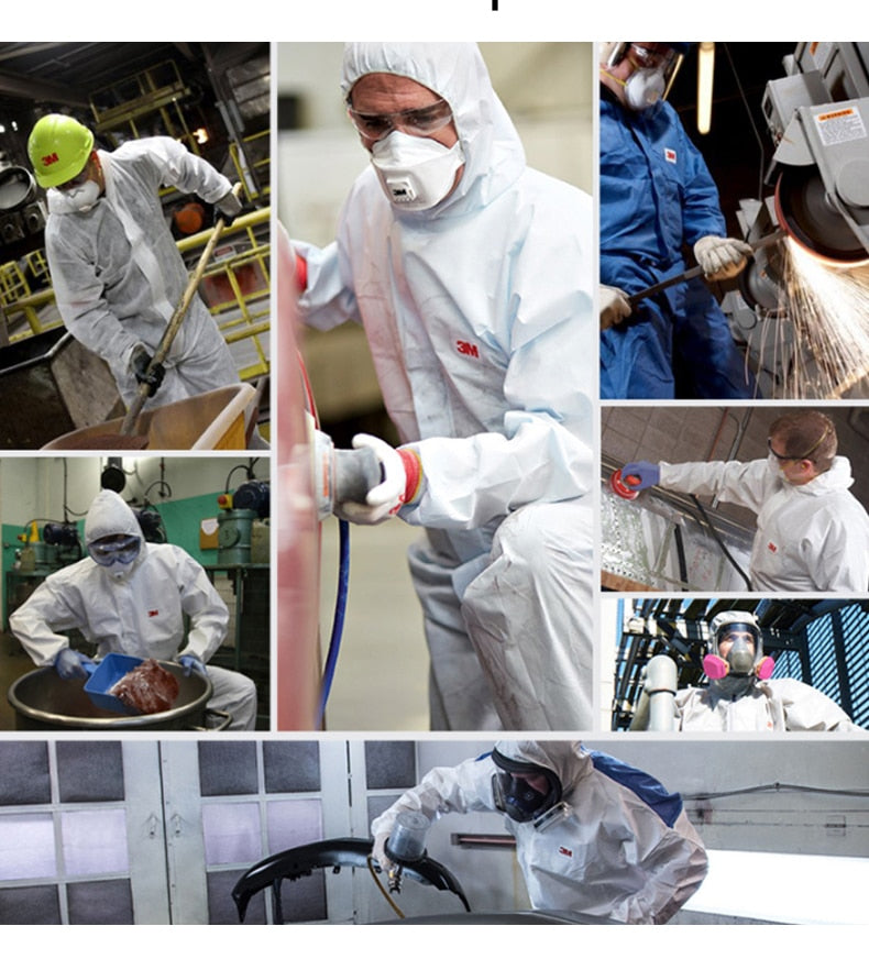 3M Chemical Protective Overalls against chemicals, viruses etc