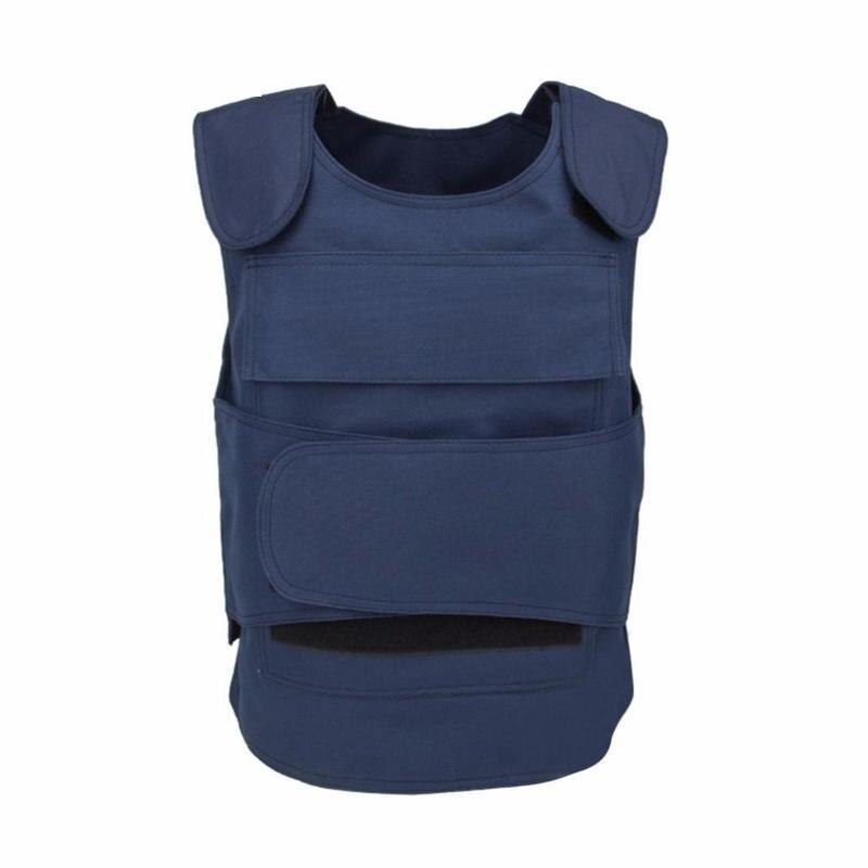 Skottsäker Väst - Tactical Vest Security Guard Bulletproof Protecting Clothes Insertable Steel Plate