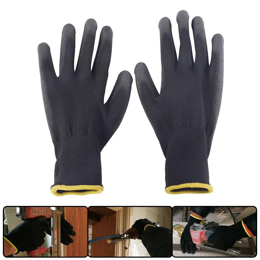 Skyddshandskar - Nitrilhandskar, Välj mellan 6-30 par. Nitrile Gloves - Protective Work Gloves, CE, EN388