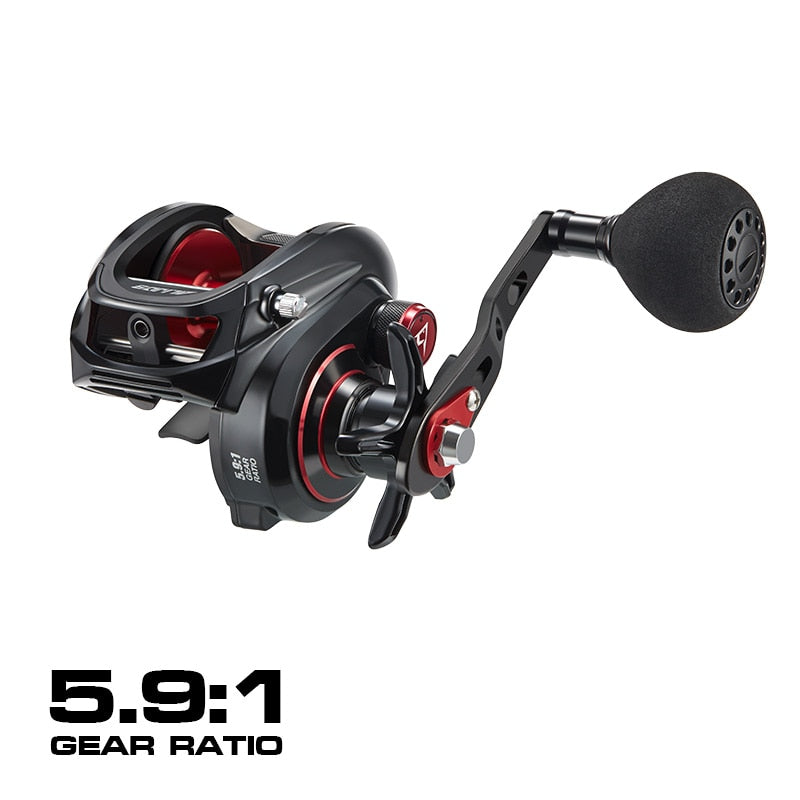 Piscifun Alijoz 300 Low Profile Baitcasting Reel 15KG Max Drag 8+1 Bearings Aluminum Frame Freshwater Saltwater Fishing Reel