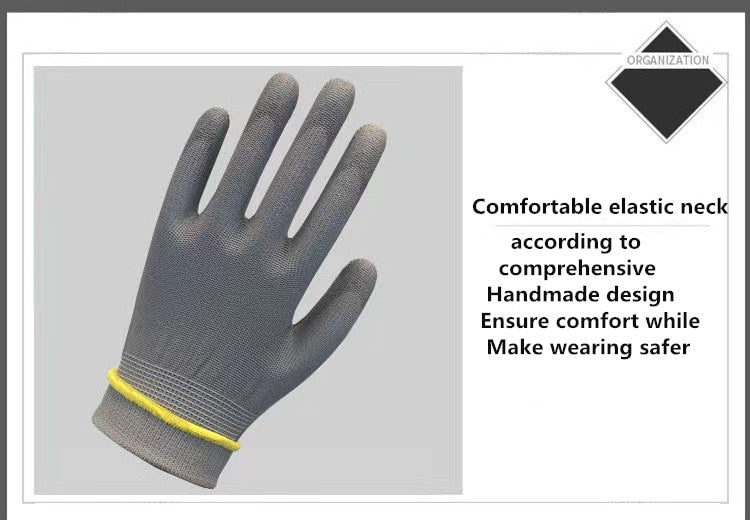 Skyddshandskar - Nitrilhandskar, Välj mellan 6-30 par. Nitrile Gloves - Protective Work Gloves, CE, EN388