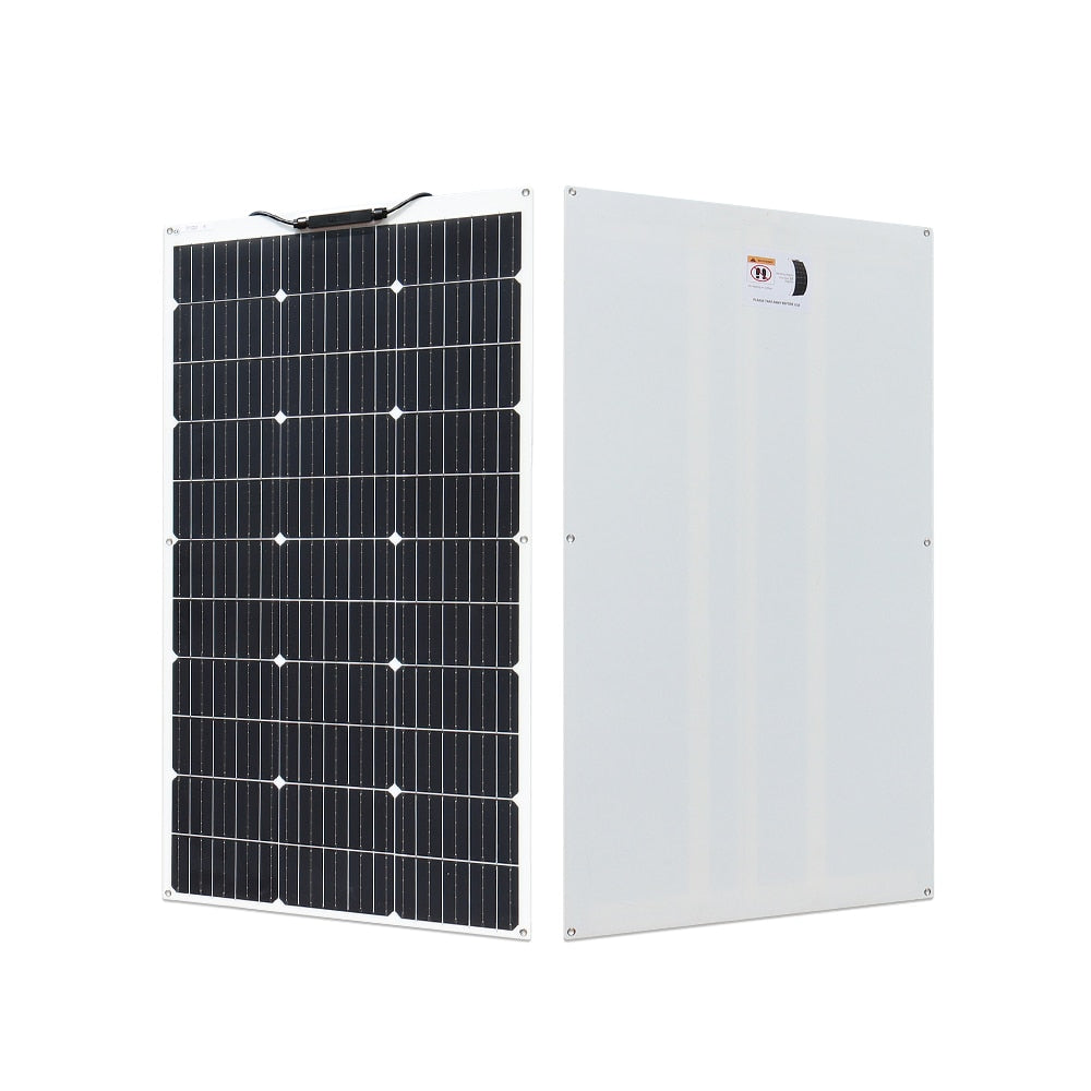 Solpaneler på 100W-1000W för prepping och Off-Grid - Solar Panel, 1000W, Flexible Monocrystalline Solar Cells 1~10PCS 100~1000 Watt PV Module 12V 24V Photovoltaic Off Grid System