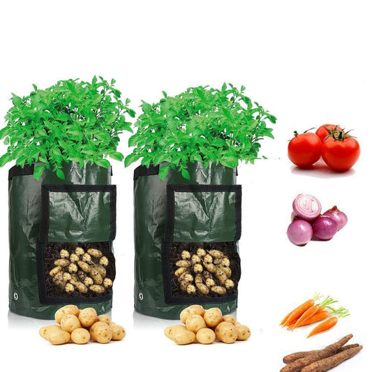 Odla potatis eller andra rotfrukter enkelt med dessa smidiga garden pots!