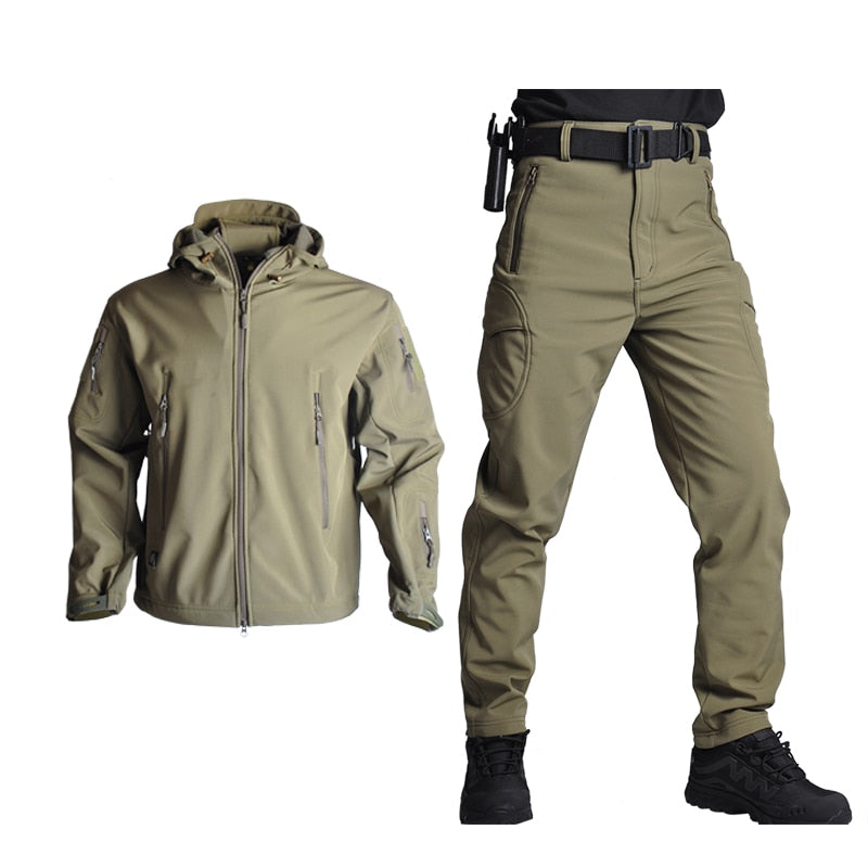 Taktisk Outdoor Militär Set - Jacka + Byxa