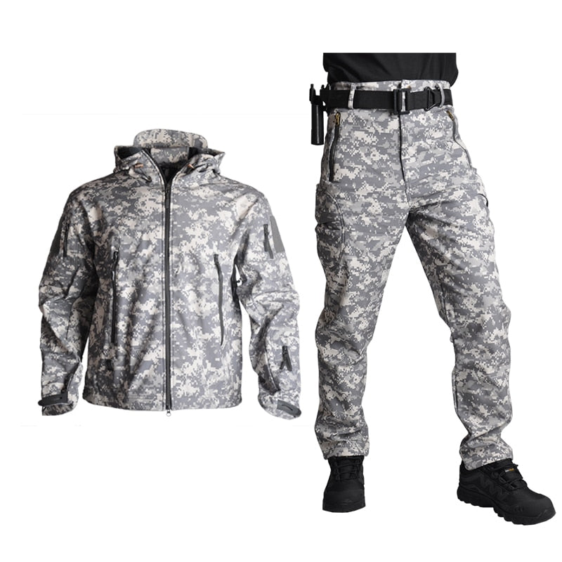 Taktisk Outdoor Militär Set - Jacka + Byxa