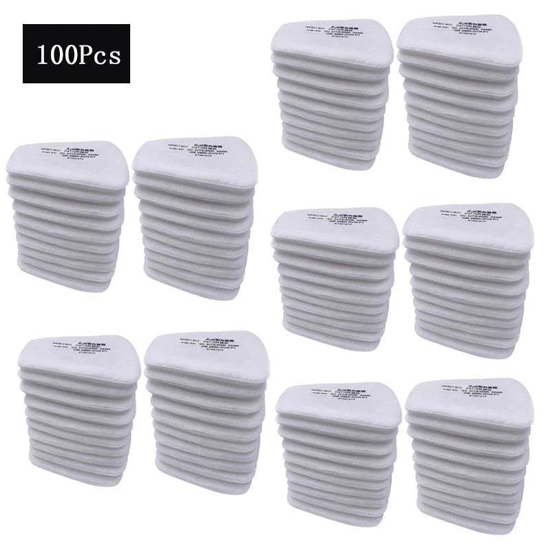 Filter för skyddsmask/Gasmask. 10/50Pcs 5N11 - Replaceable For 6200/7502/6800