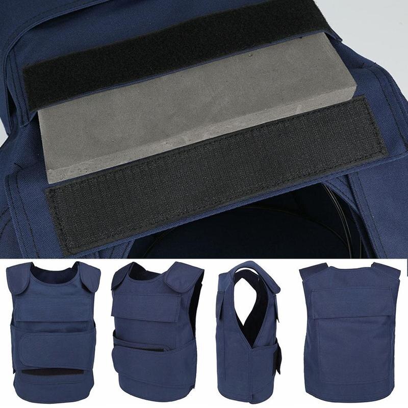 Skottsäker Väst - Tactical Vest Security Guard Bulletproof Protecting Clothes Insertable Steel Plate