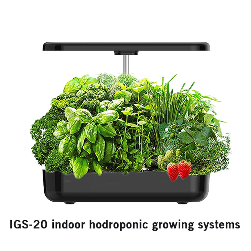 Hydroponisk Köksträdgård - Hydroponics Growing System with 12 Pods