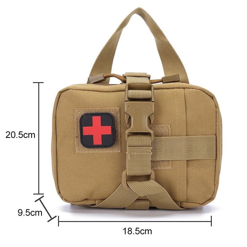 First Aid Bag - Tactical Medicine Bag - First Aid Kit Bag