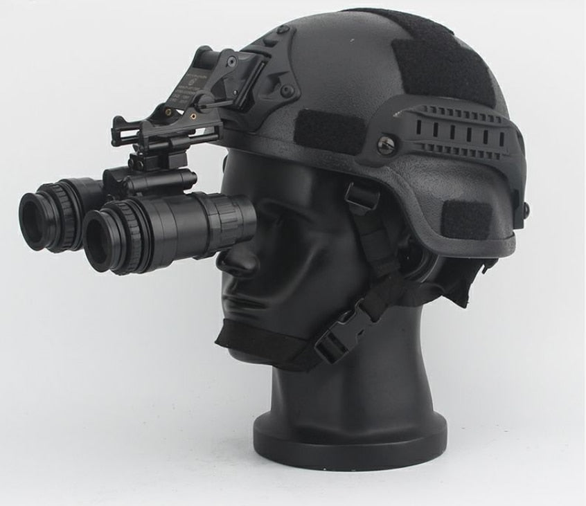 Night Vision - Mörkerseendekikare för Taktisk Militär Hjälm - Tactical AN PVS-15 NVG Night Vision Helmet Military Goggle Black Dummy Model Tactical Helmet Accessories Mount